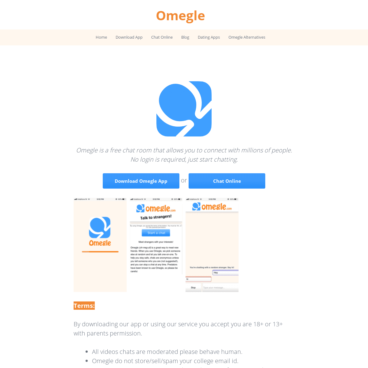 A complete backup of https://omegle.onl