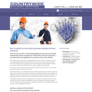 A complete backup of https://countrywidebuildingservices.com.au