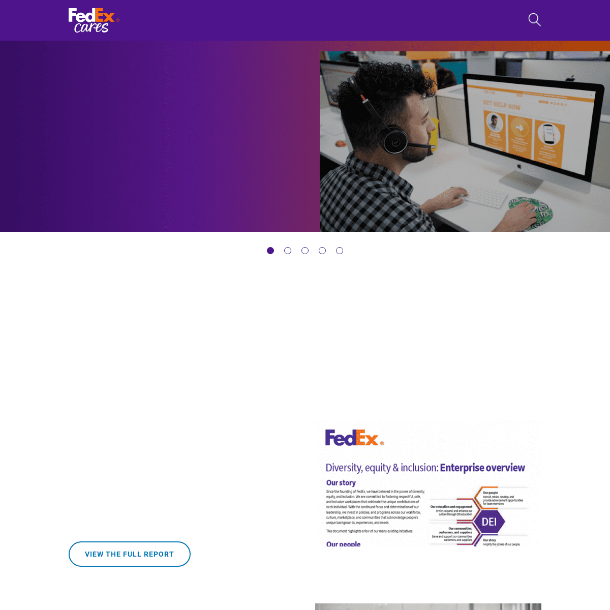 A complete backup of https://fedexcares.com