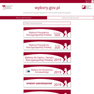 A complete backup of https://wybory.gov.pl