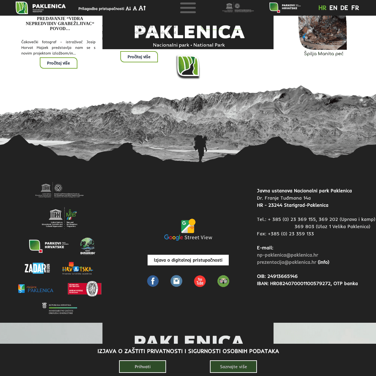 A complete backup of https://paklenica.hr