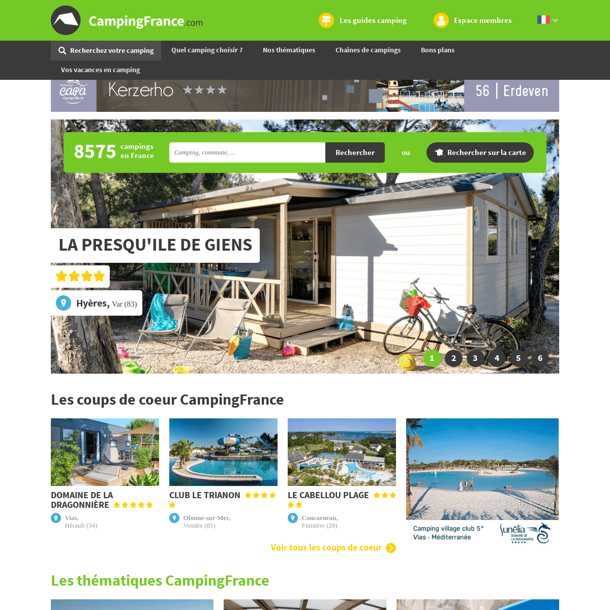 A complete backup of https://campingfrance.com
