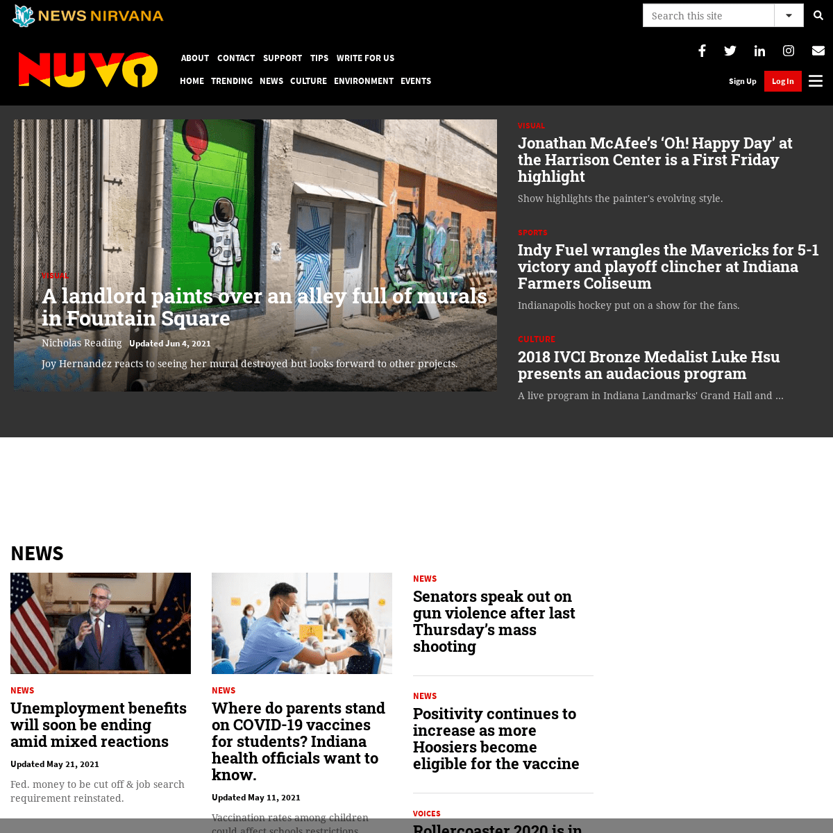 A complete backup of https://nuvo.net
