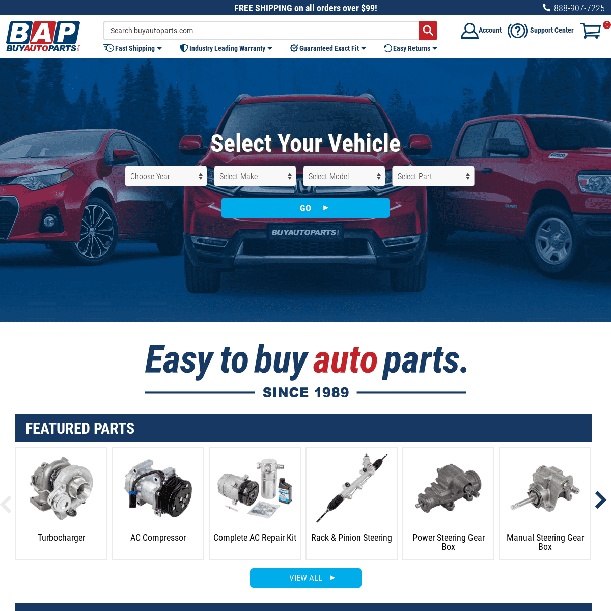 A complete backup of https://buyautoparts.com