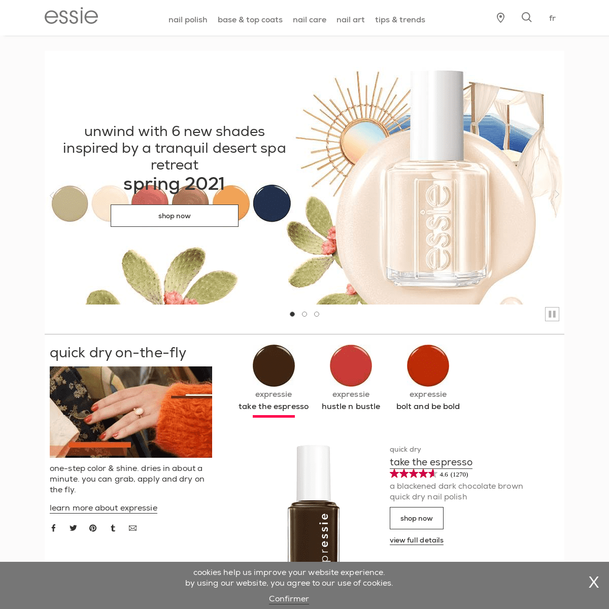 A complete backup of https://essie.ca
