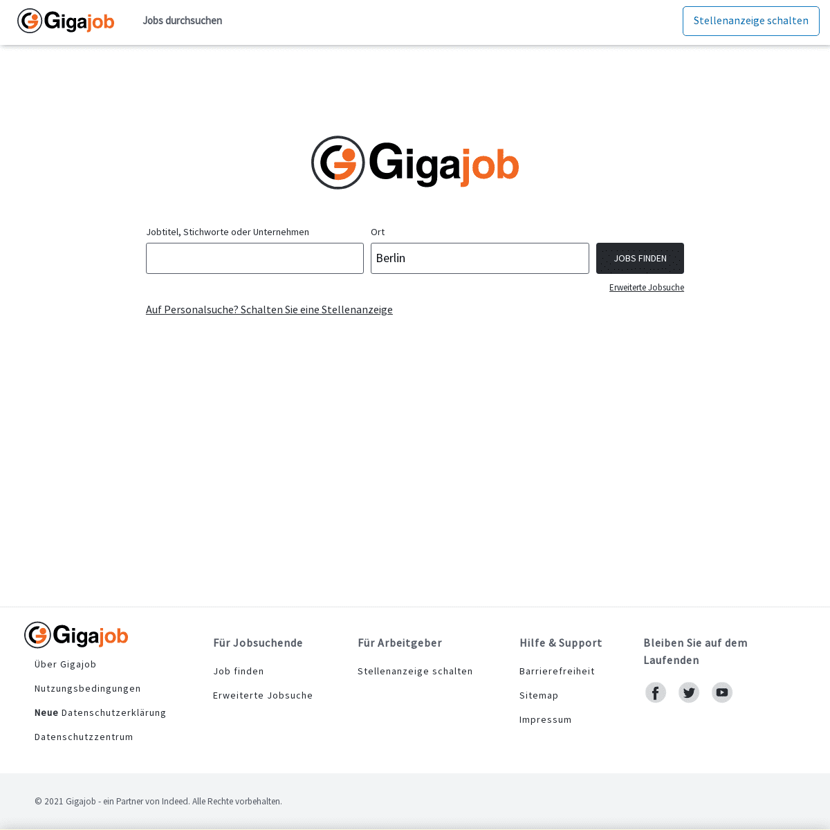 A complete backup of https://gigajob.com