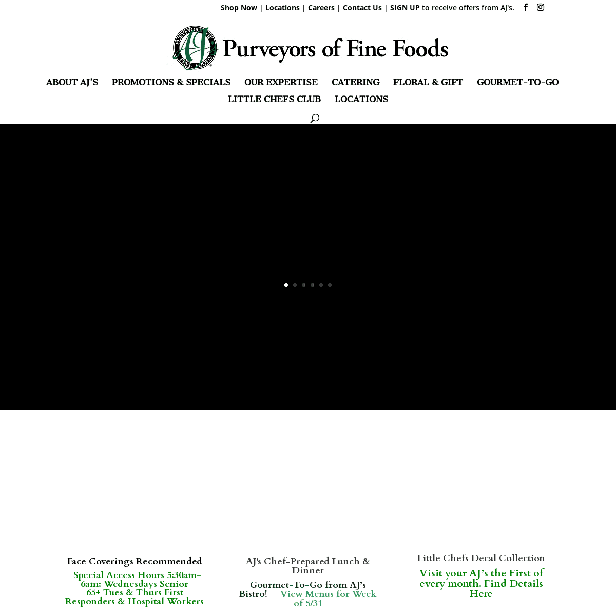 A complete backup of https://ajsfinefoods.com