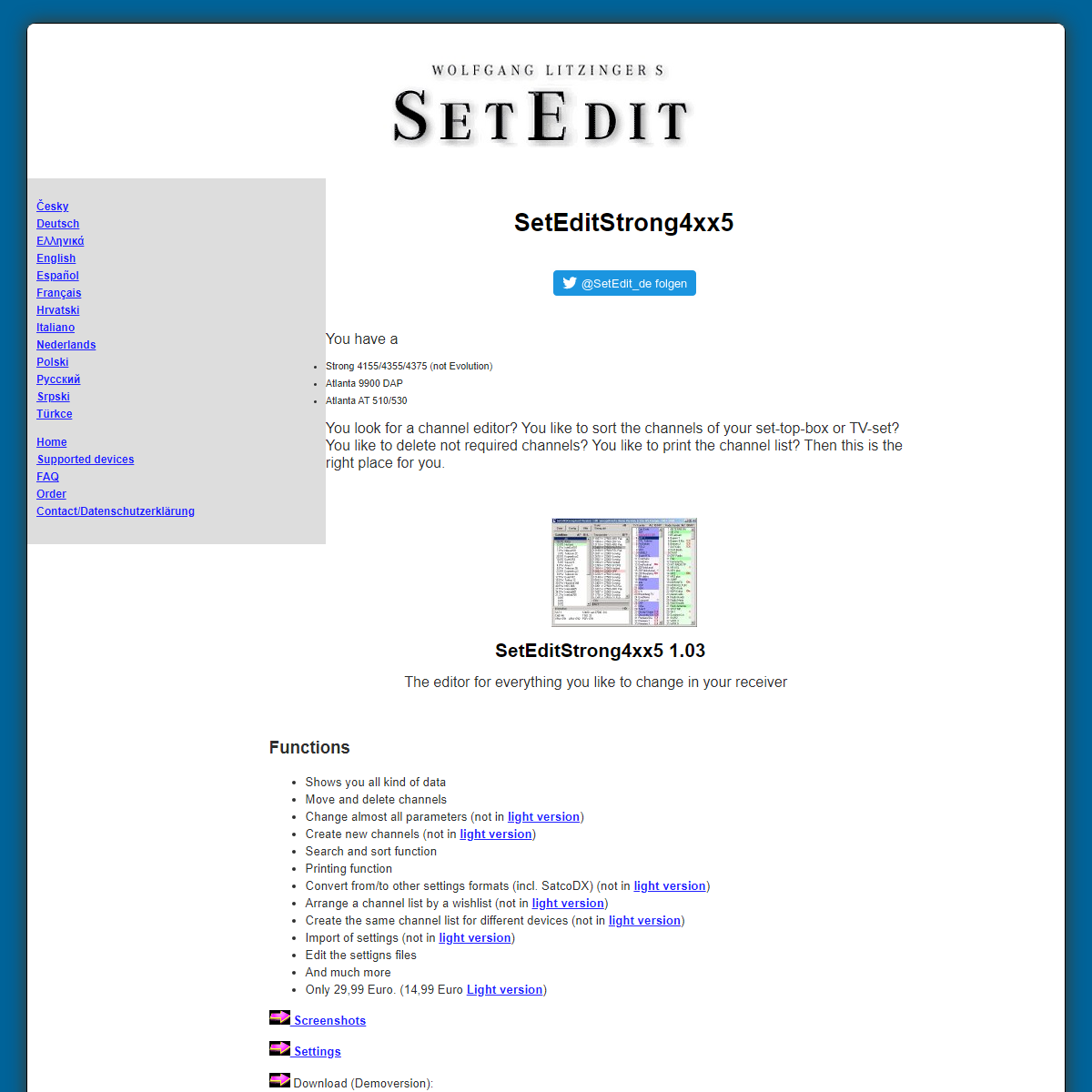 A complete backup of https://www.setedit.de/SetEdit.php?spr=2&Editor=30