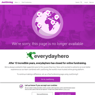 A complete backup of https://everydayhero.co.uk