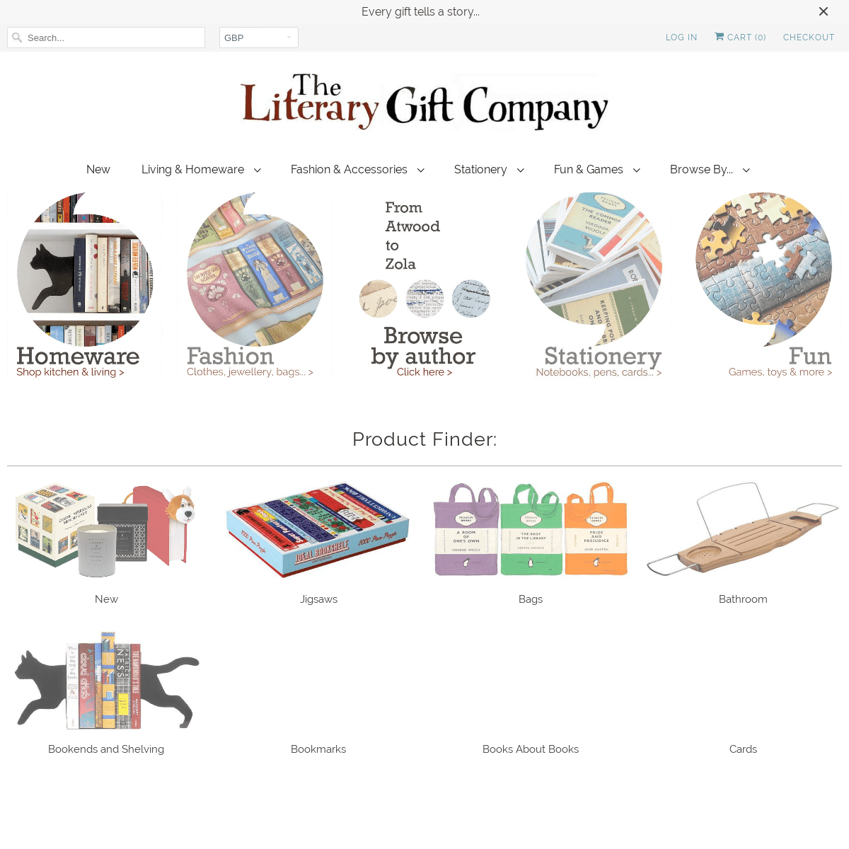 A complete backup of https://theliterarygiftcompany.com