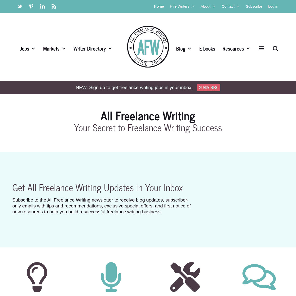 A complete backup of https://allfreelancewriting.com