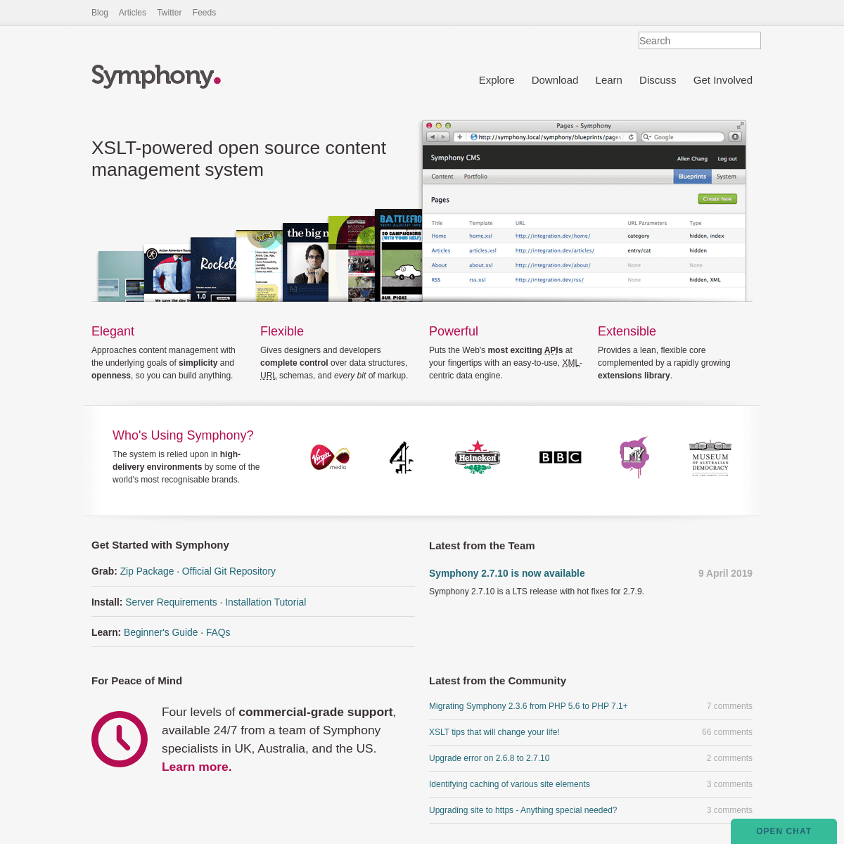 A complete backup of https://getsymphony.com