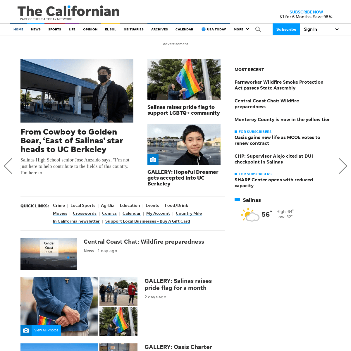 A complete backup of https://thecalifornian.com