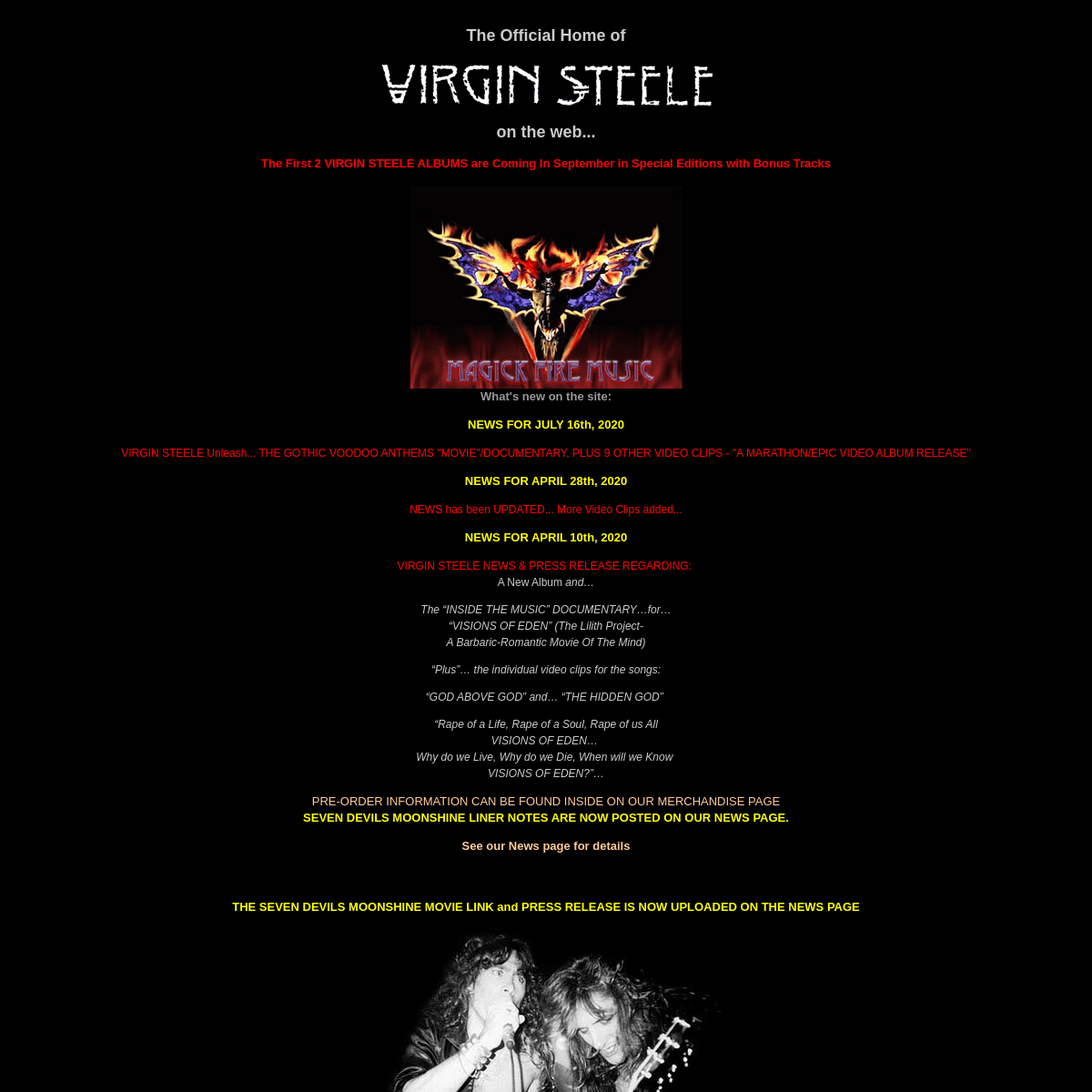 A complete backup of https://virgin-steele.com