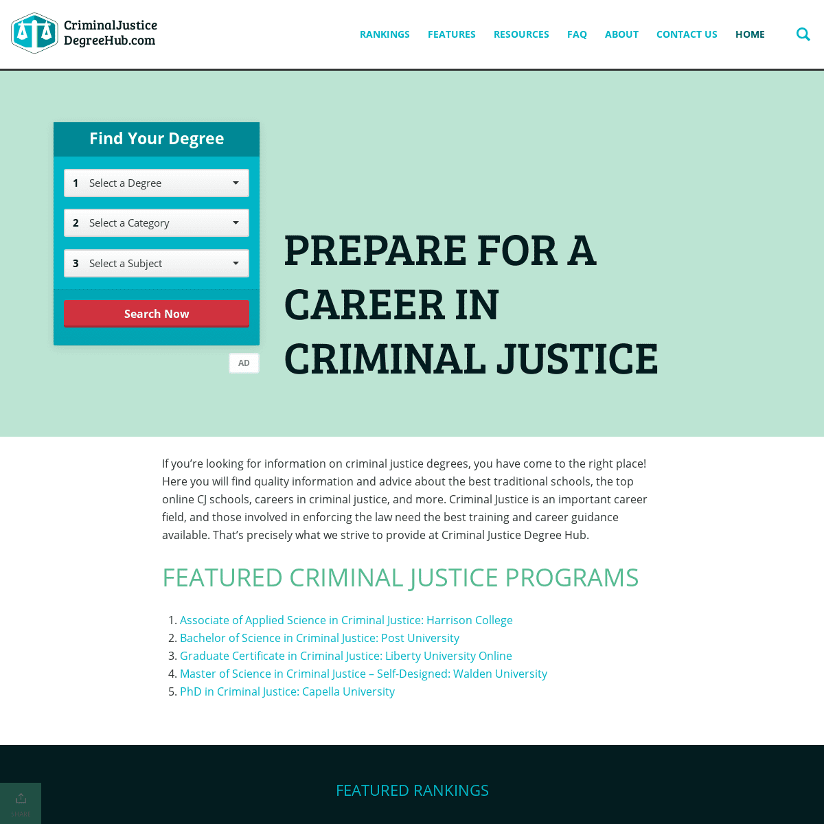 A complete backup of https://criminaljusticedegreehub.com