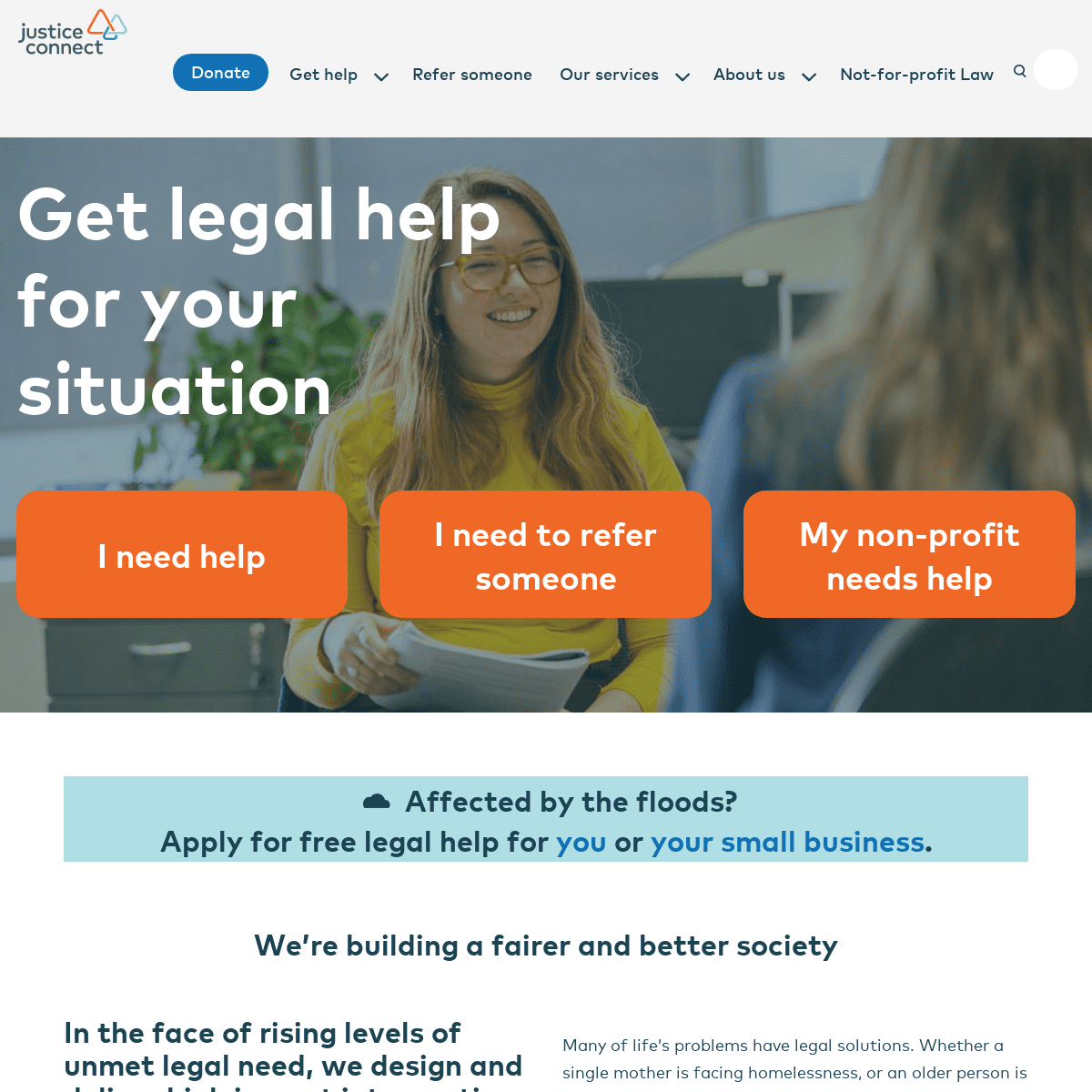 A complete backup of https://justiceconnect.org.au