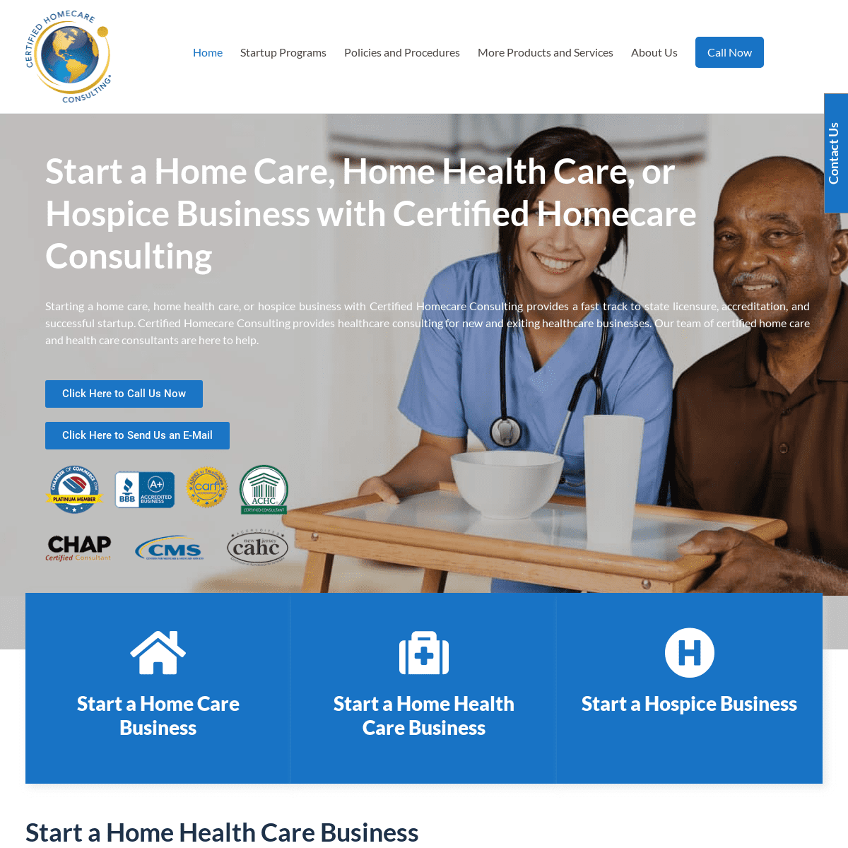 A complete backup of https://certifiedhomecareconsulting.com