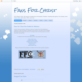 A complete backup of https://fansforchrist.org