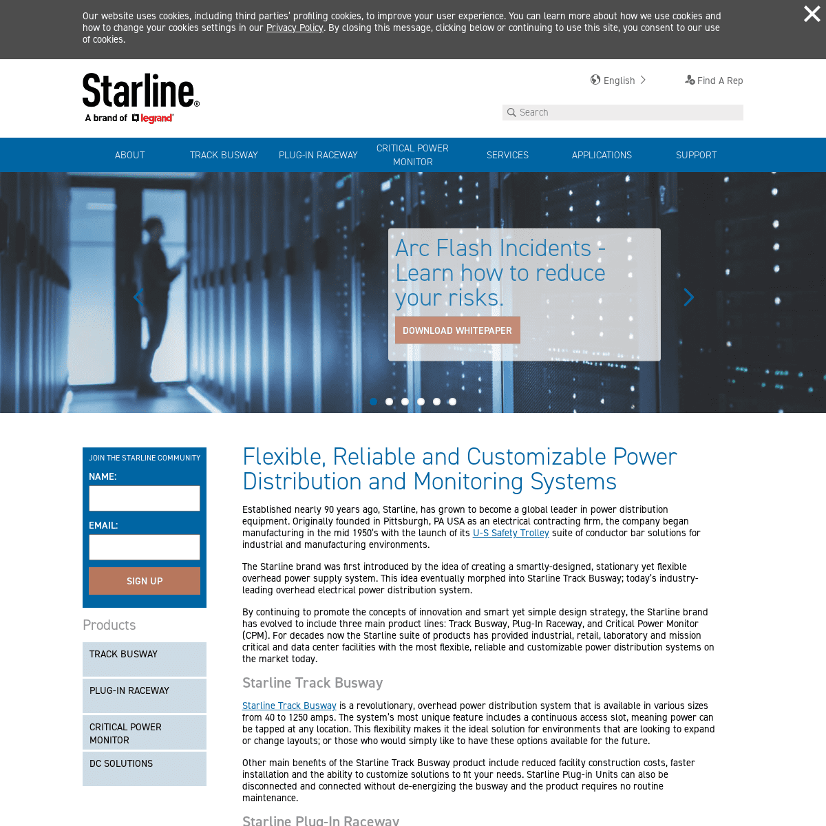 A complete backup of https://starlinepower.com