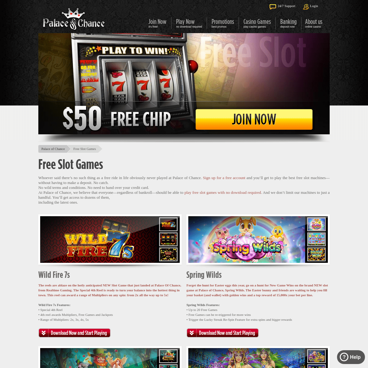 A complete backup of https://www.palaceofchance.com/free-slot-games/