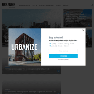 A complete backup of https://urbanize.city