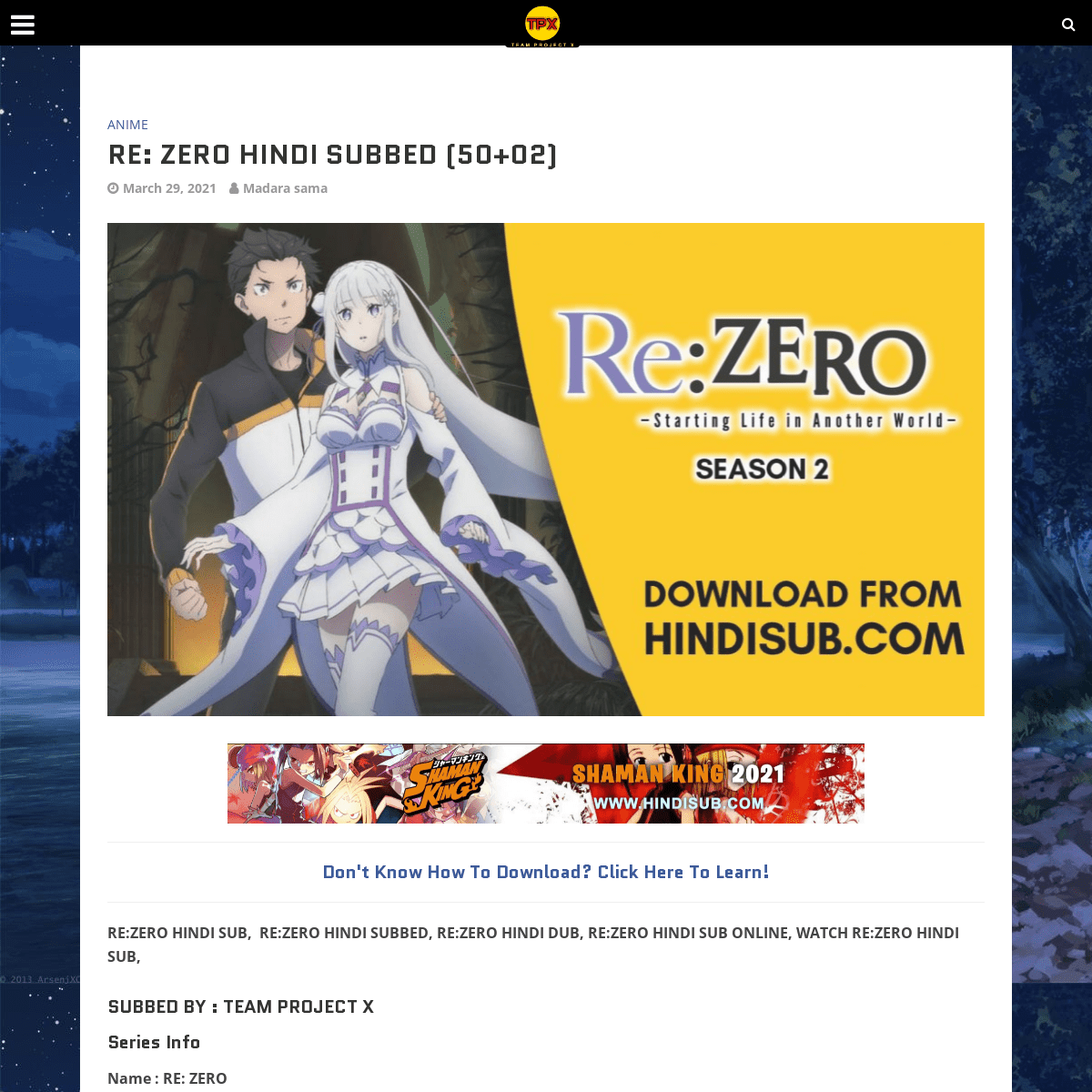 A complete backup of https://hindisub.com/re-zero-hindi-subbed-00-25/