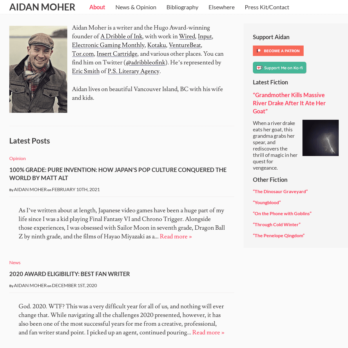 A complete backup of https://aidanmoher.com