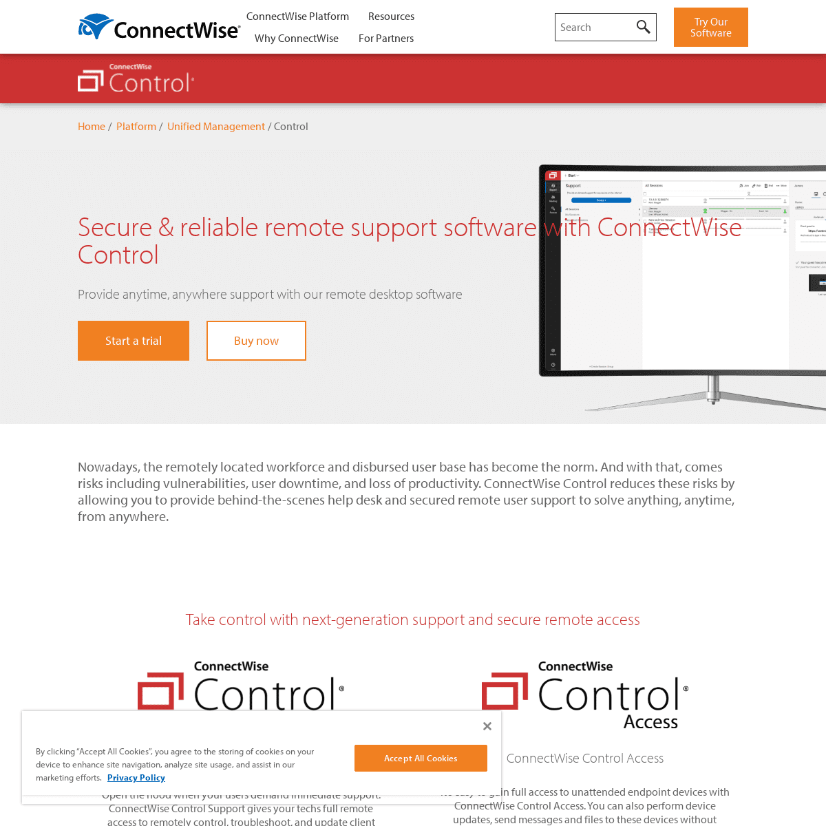 A complete backup of https://screenconnect.com