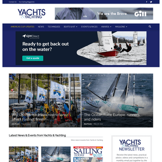 A complete backup of https://yachtsandyachting.co.uk
