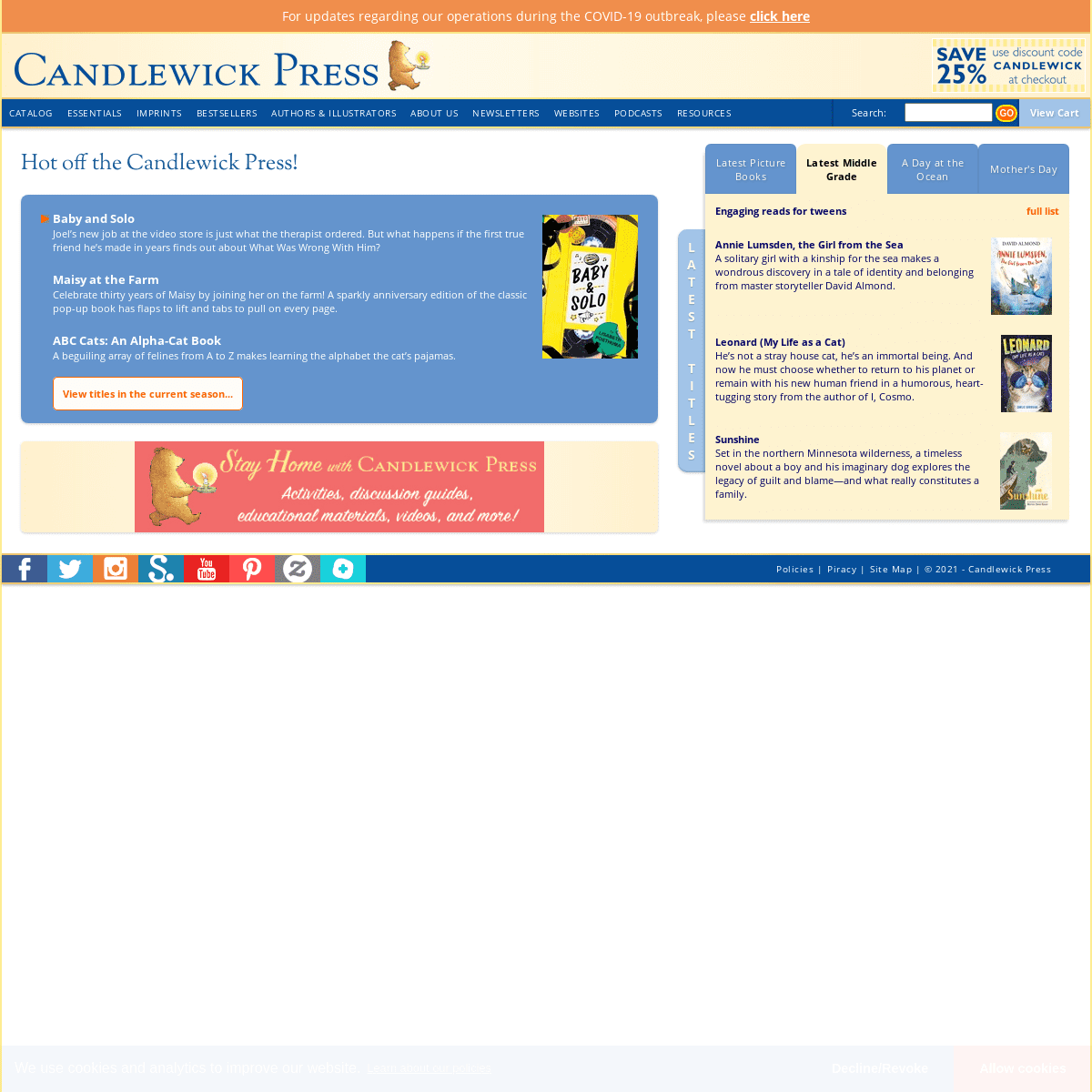 A complete backup of https://candlewick.com
