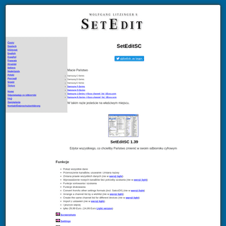 A complete backup of https://www.setedit.de/SetEdit.php?spr=5&Editor=152
