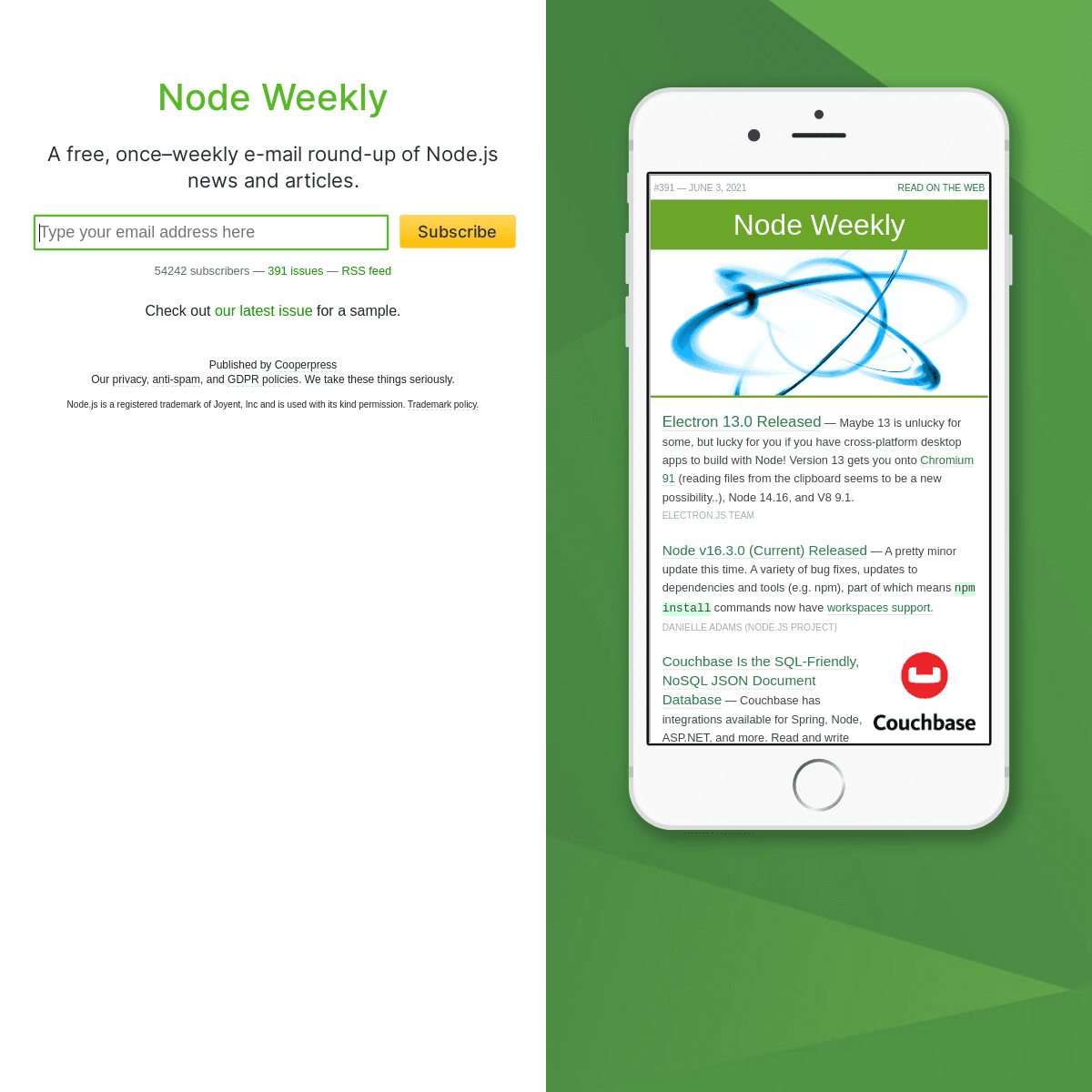 A complete backup of https://nodeweekly.com