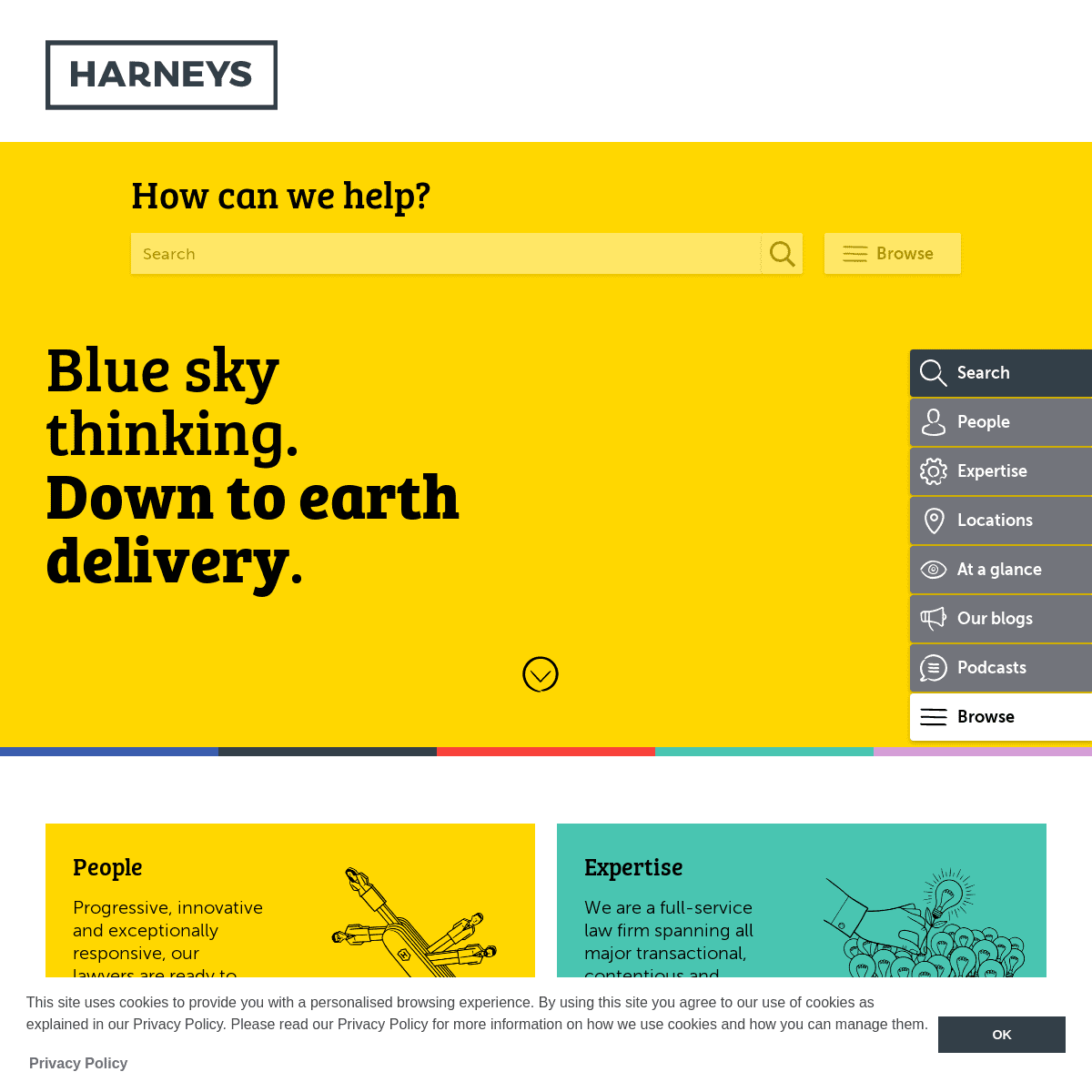 A complete backup of https://harneys.com