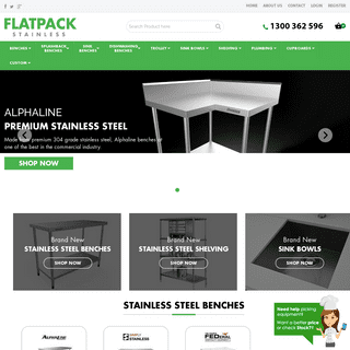 A complete backup of https://flatpackstainless.com.au