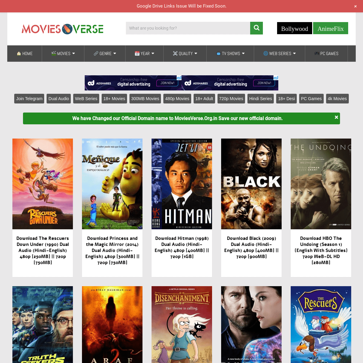 A complete backup of https://moviesverse.org/page/99/