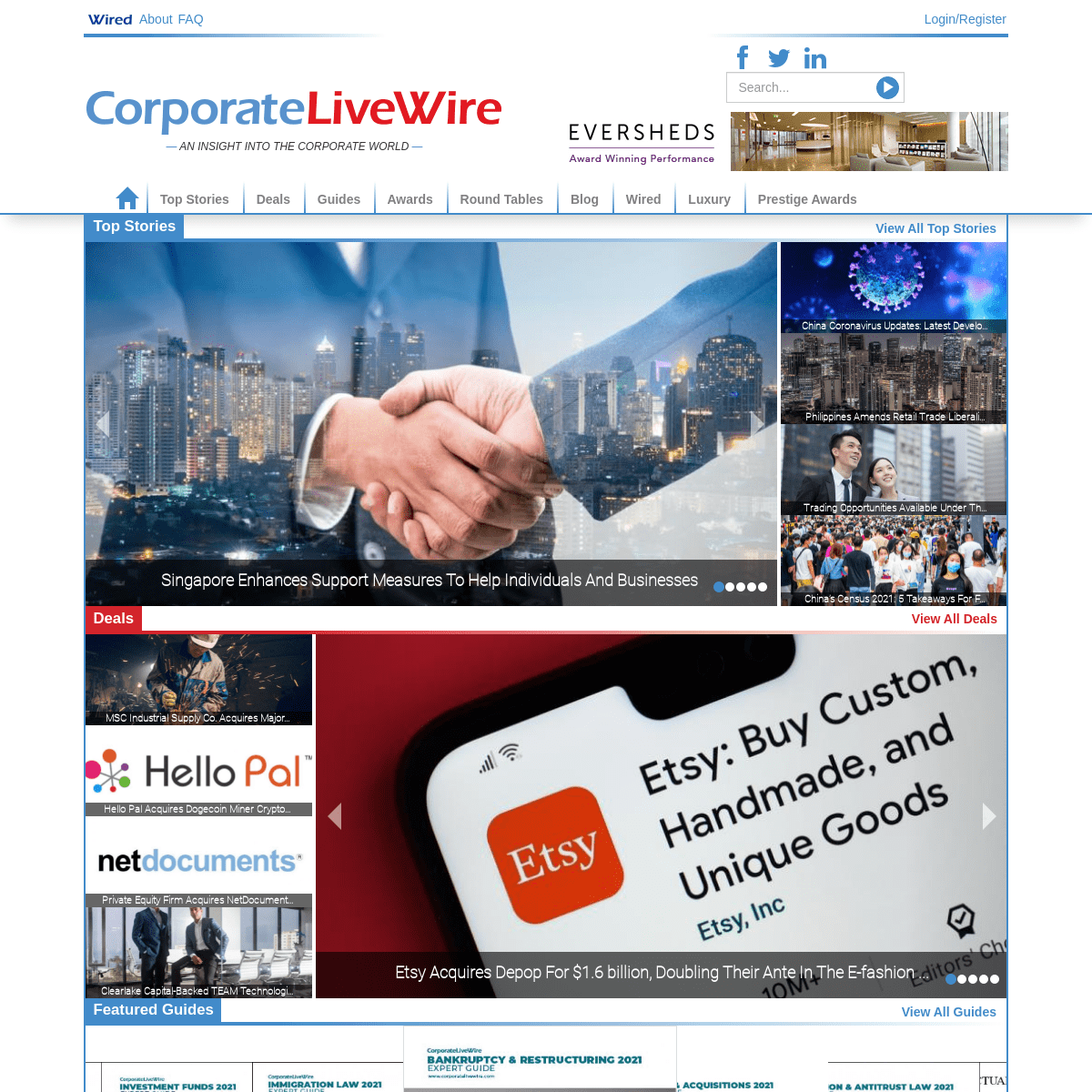 A complete backup of https://corporatelivewire.com