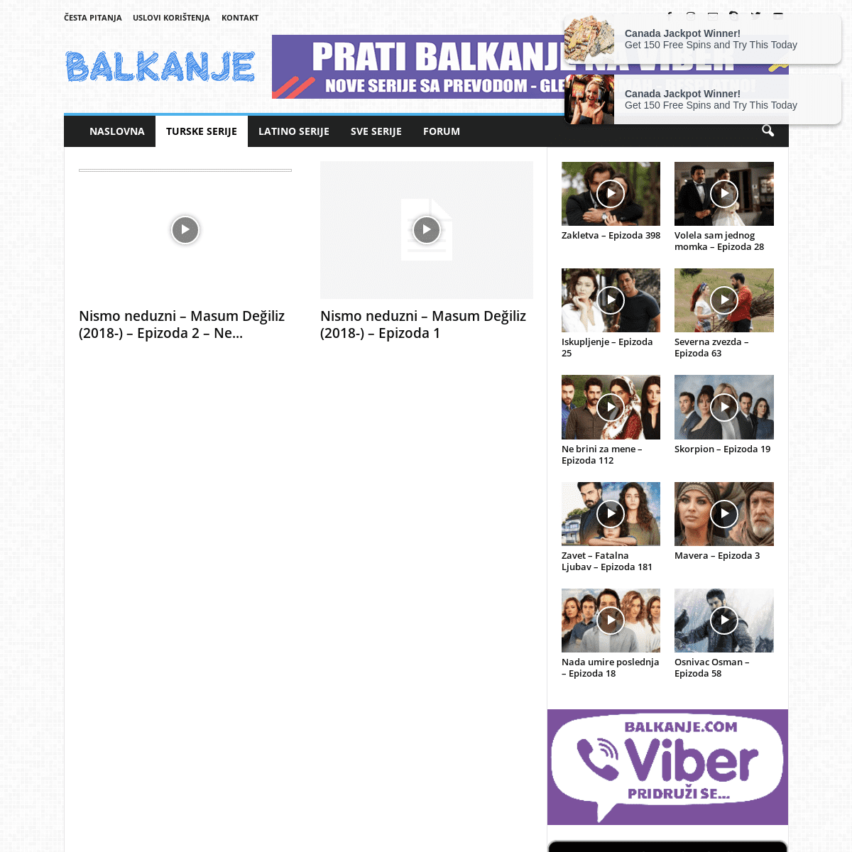A complete backup of https://balkanje.com/turske-serije/nismo-neduzni-2018/