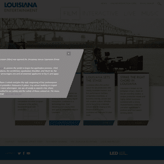 A complete backup of https://louisianaentertainment.gov