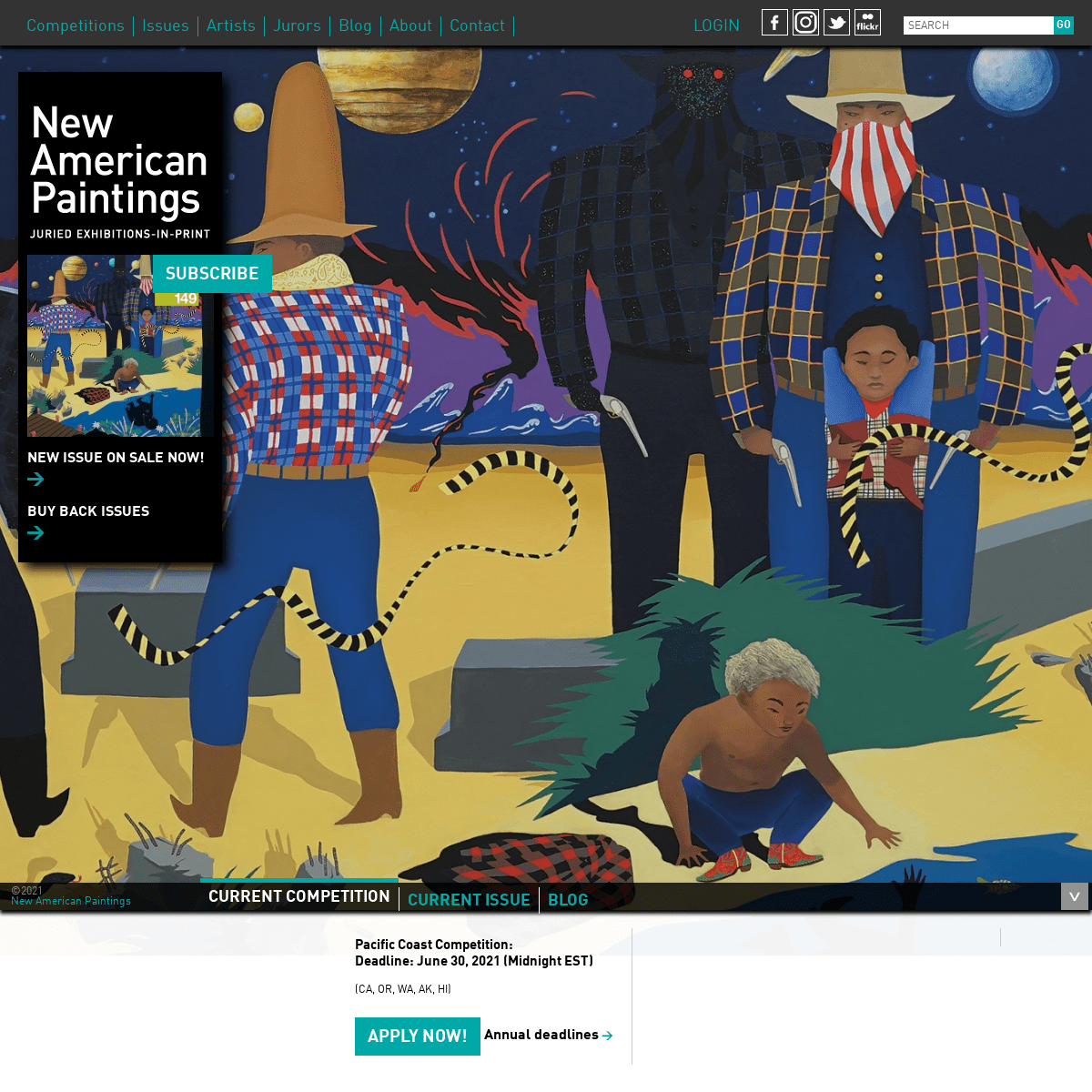 A complete backup of https://newamericanpaintings.com