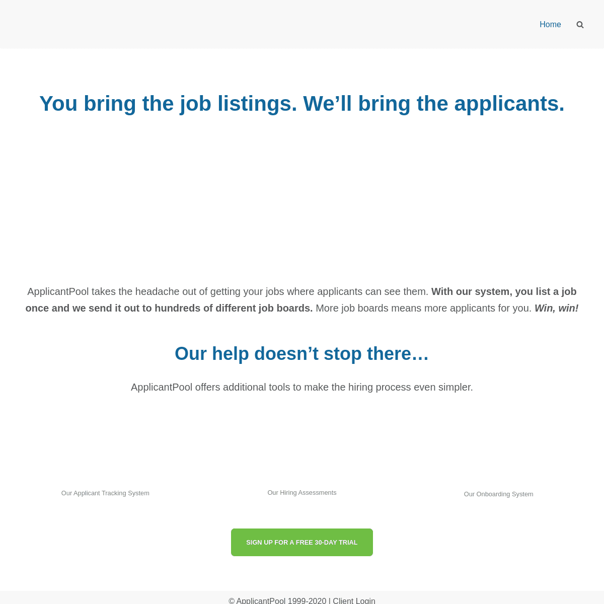 A complete backup of https://applicantpool.com