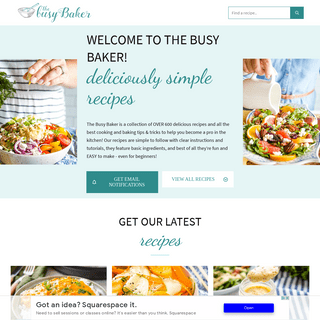 A complete backup of https://thebusybaker.ca