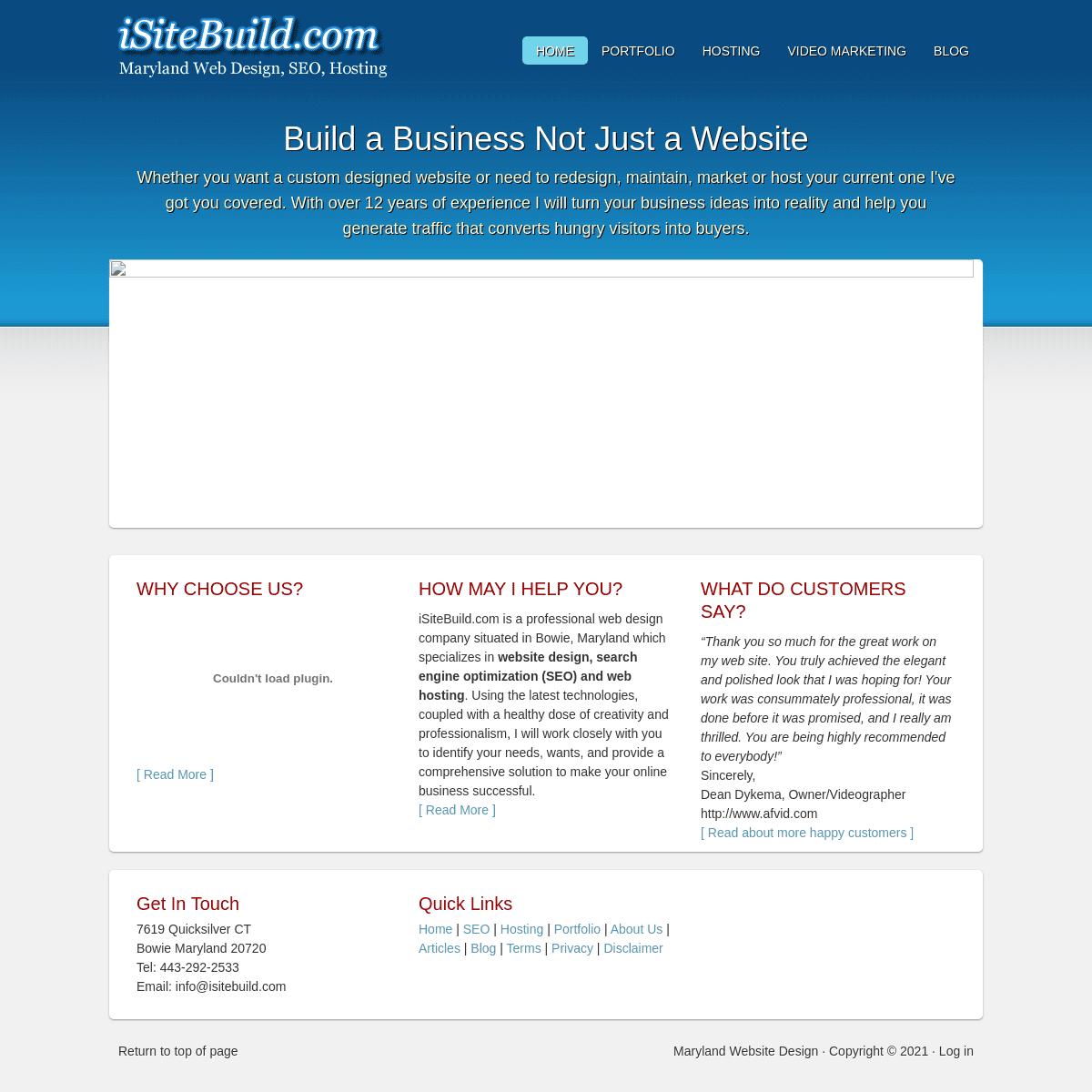 A complete backup of https://isitebuild.com