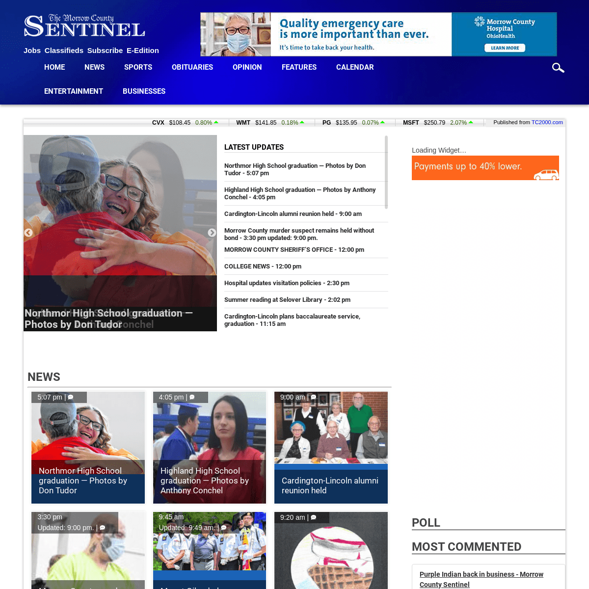 A complete backup of https://morrowcountysentinel.com