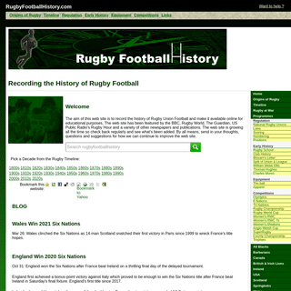 A complete backup of https://rugbyfootballhistory.com