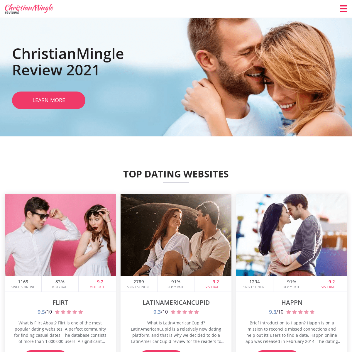 A complete backup of https://christianmingle.reviews
