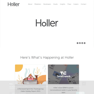 A complete backup of https://holler.io