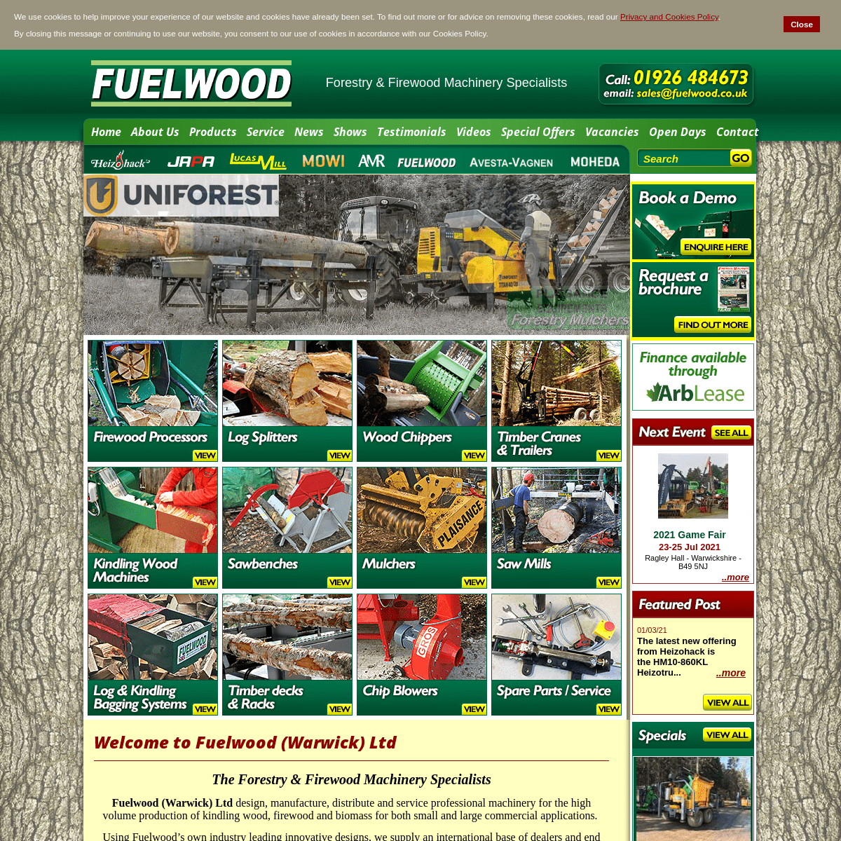 A complete backup of https://fuelwood.co.uk