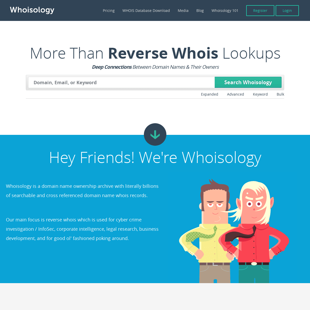 A complete backup of https://whoisology.com