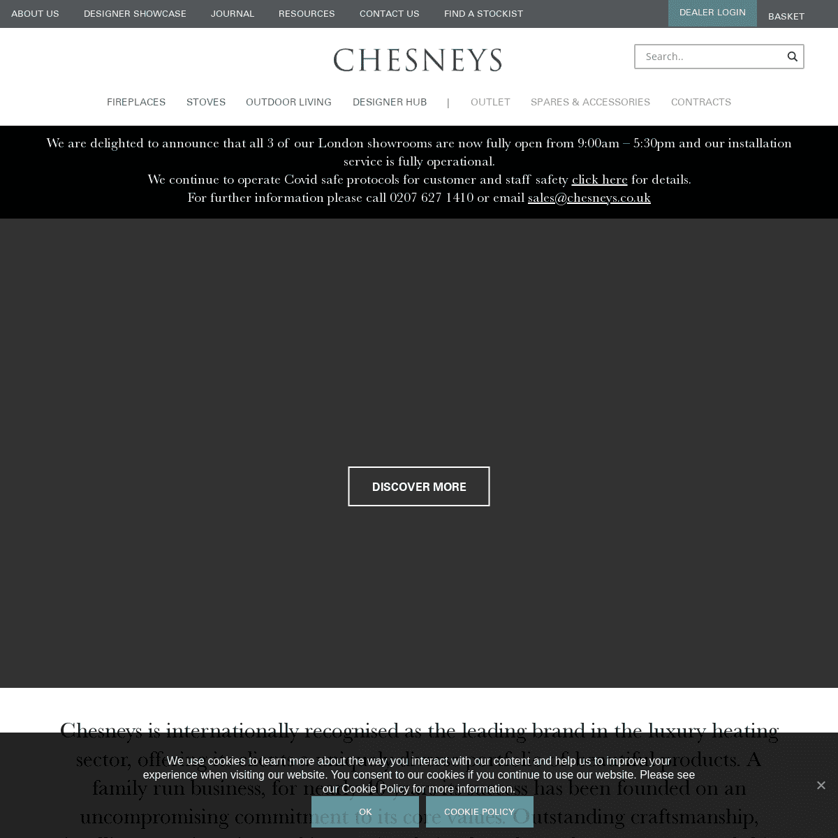 A complete backup of https://chesneys.co.uk