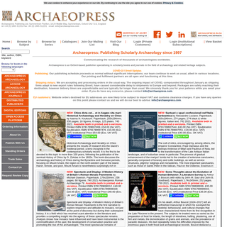 A complete backup of https://archaeopress.com